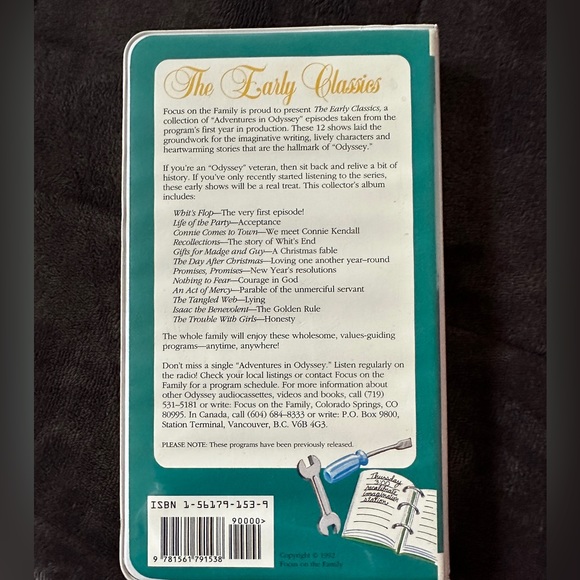 Adventures in Odyssey Audio Series “The Early Years” cassettes - Picture 2 of 5